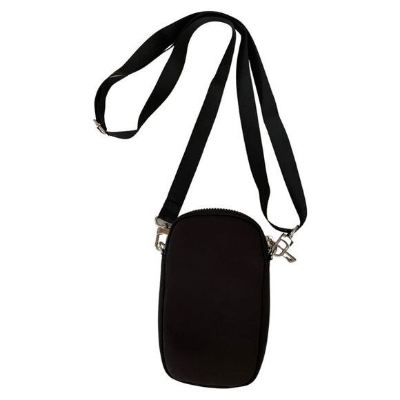 DOLLS Kill Logo Water Resistant Crossbody Bag Black - Picture 2 of 6